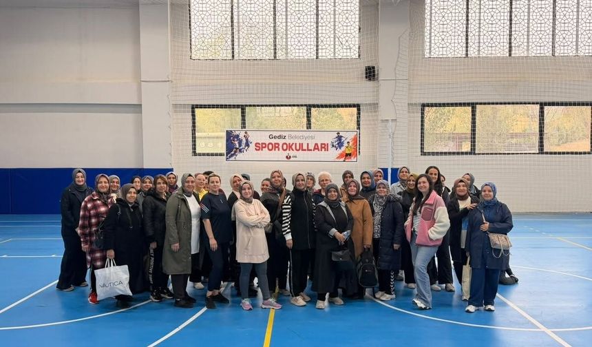 Gediz'de “Mahallemde Hareket Var” etkinliği gerçekleştirildi