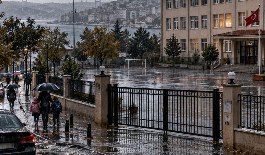 İstanbul'da Okul Tatili Uzatıldı! Gözler 16 Ekim İçin Diğer 5 İle Çevrildi