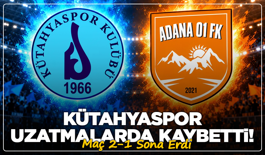 Kütahyaspor Uzatmalarda Kaybetti! Maç 2-1 Sona Erdi