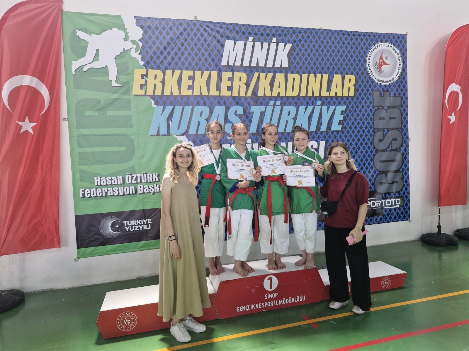 Kütahya Sporunun Yıldızları Gerze’den Madalyayla Döndü (5)