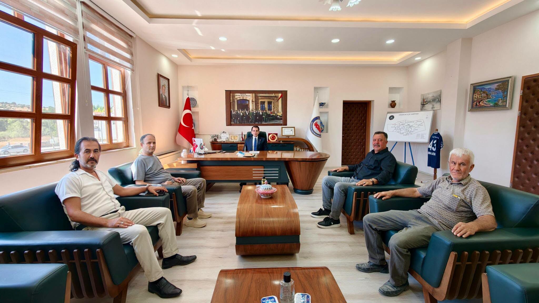 Hisarcık'ta Köylere Hizmet Götürme Birliği Encümen Toplantısı gerçekleştirildi