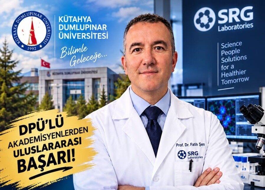 Bilim dünyasına DPÜ damgası: Prof. Dr. Şen, ilk 100 bilim insanı arasında 31.sırayı aldı