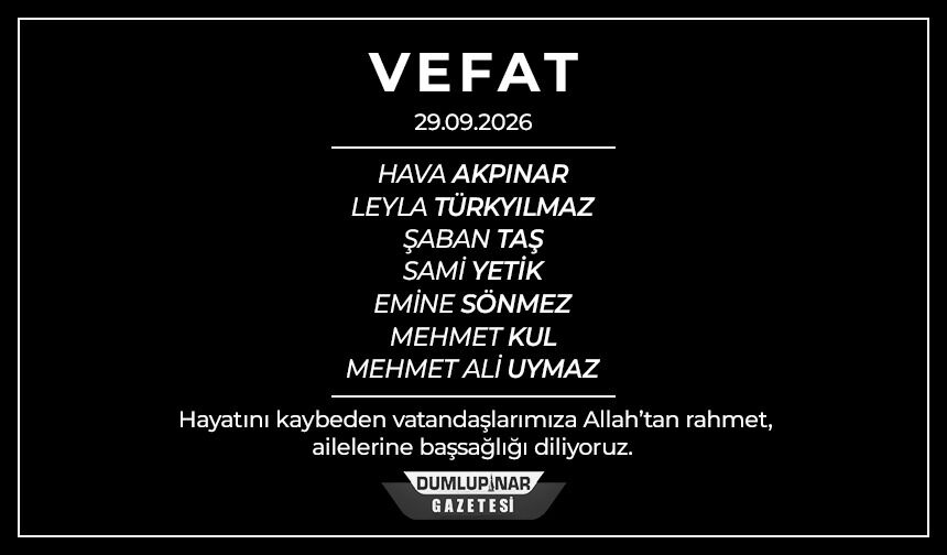 Kütahya'da kara gün: 7 vatandaş hayatını kaybetti