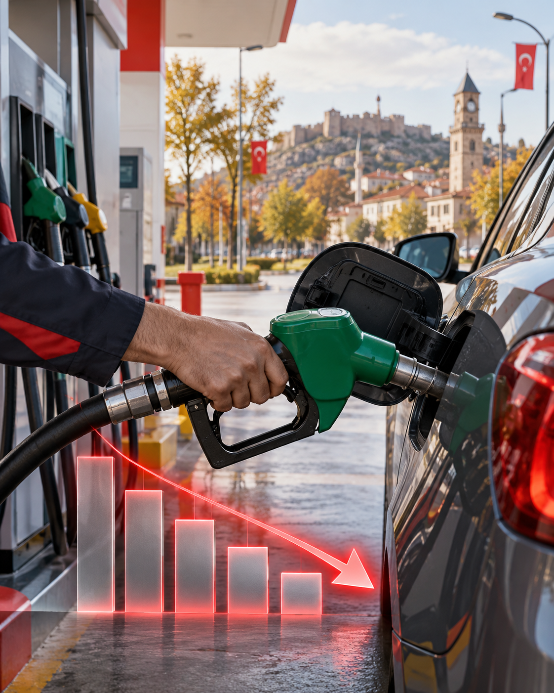 Kütahya’da Benzine Bir İndirim Daha! İşte 22 Ekim Güncel Akaryakıt Fiyatları