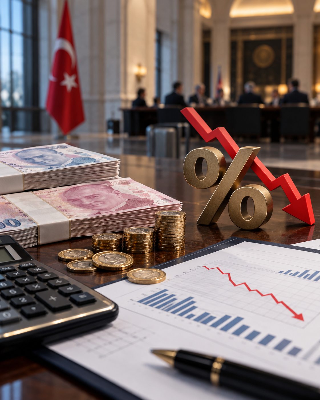 Merkez Bankası 9 Ay Sonra Faiz İndirdi! İşte Yeni Oran