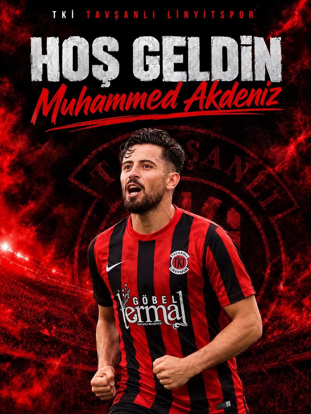 Tavşanlı Linyitspor, Muhammed Akdeniz'i kadrosuna kattı