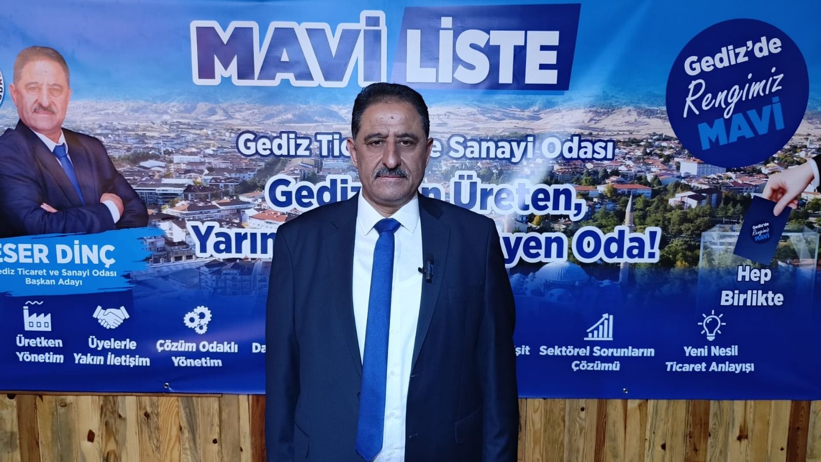 Eser Dinç, Gediz Ticaret ve Sanayi Odası Başkanlığına Adaylığını Açıkladı: “Her Şey Gediz İçin!”